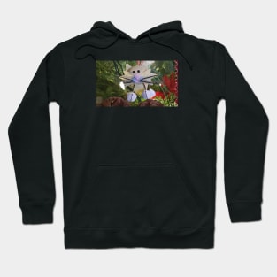 Christmas Cat Ornament Hoodie